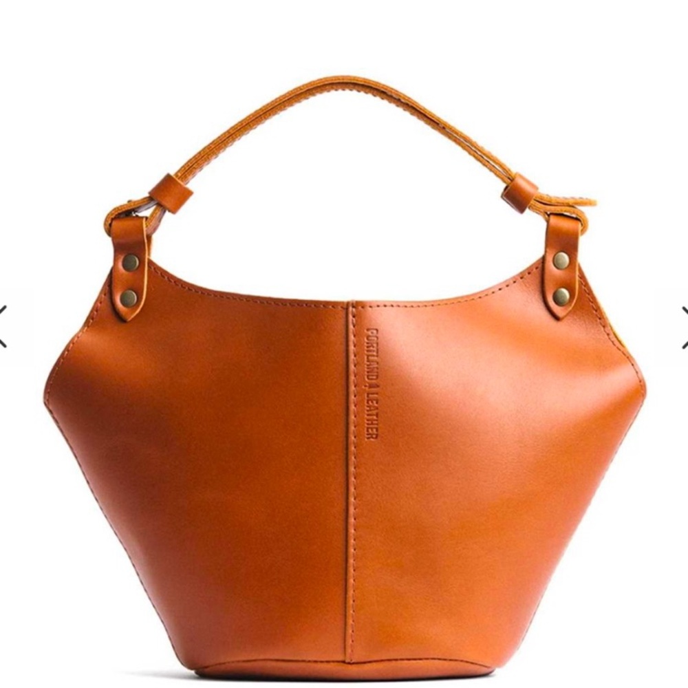 Portland Leather Kangaroo Shoulder Bag with Coach wallet